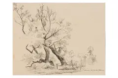 Untitled by Carl Ludvig Messmann, ink, offered May 2024
