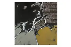 Pulse 2 by Mohammad Sami, Mixed media on canvas signed "Mohammed Sami" and dated "2010" lower left, offered Apr 2024