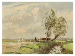 Untitled by Edward Seago, oil on panel, offered Mar 2024