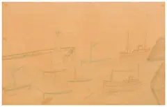Untitled by Alfred Wallis, oil, offered Mar 2024