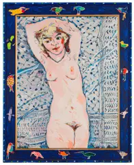 R.A. (BRITISH, b.1928) by Philip Sutton, oil on canvas, offered Mar 2024