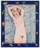 R.A. (BRITISH, b.1928) by Philip Sutton, oil on canvas, offered Mar 2024