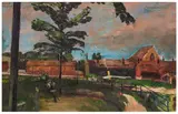 Untitled by Carel Weight, oil on board, offered Mar 2024
