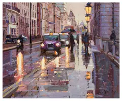 Untitled by Bruce Yardley, oil on canvas, offered Mar 2024