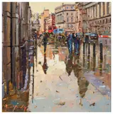 Untitled by Bruce Yardley, oil on canvas, offered Mar 2024