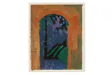Untitled by John Hubbard, oil on paper, offered Mar 2024
