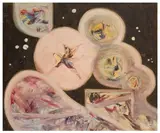 Untitled by Robin Baring, oil and tempera on board, offered Mar 2024