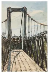 Untitled by Frederick Etchells, watercolour, offered Mar 2024