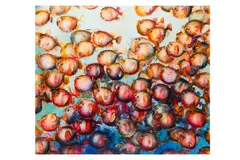 Untitled by Nicola Bealing, oil on canvas, offered Mar 2024