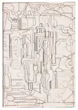 C.b.e., r.a. (british, 1924-2005) by Eduardo Paolozzi, pencil, offered Mar 2024