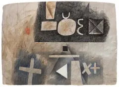 Untitled by Paul Rudall, 1989, oil, offered Mar 2024