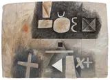 Untitled by Paul Rudall, 1989, oil, offered Mar 2024