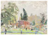 Untitled by Tom Fairs, oil, offered Mar 2024