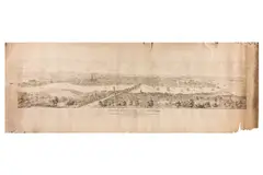 c.1830 by Bird's Eye View Of London, engraving, offered Mar 2024