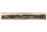 Panorama of anchorage by Eugene Omar Goldbeck, Gelatin silver print panorama, depicting a sweeping view of Anchorage, measuring, offered Mar 2024