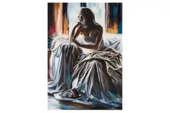 Untitled by Robert Hefferan, oil on canvas, offered Mar 2024