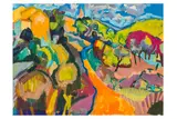 Untitled by Ray Garvey, acrylic on paper, offered Mar 2024