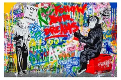 Untitled by Thierry Guetta, mixed media, offered Mar 2024