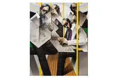 Untitled by Adam Neate, mixed media on canvas, offered Mar 2024