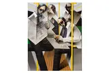 Untitled by Adam Neate, mixed media on canvas, offered Mar 2024