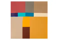 F.r.s.a (british, 20th century) by Phil Johns, acrylic on canvas, offered Mar 2024