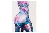 Untitled by Sophie Tea, 2020, oil and pastel on canvas, offered Mar 2024