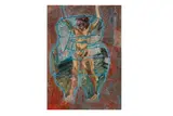 Untitled by Peter Clossick, oil on canvas, offered Mar 2024