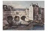 P.r.i, r.s.m.a, o.b.e. (british, 1905-1993) by Rowland Hilder, ink and watercolour, offered Mar 2024