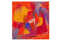 Untitled by James Pichette, gouache on paper, offered Mar 2024