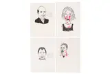 Untitled by David Shrigley, ink, offered Mar 2024