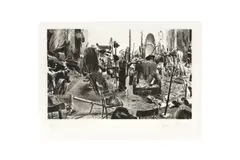Untitled by Michael Heindorff, pencil, offered Feb 2024