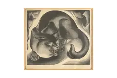 Untitled by Agnes Miller Parker, pencil, offered Feb 2024