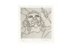 Untitled by Stanley William Hayter, pencil, offered Feb 2024