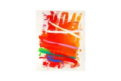 Untitled by Albert Irvin, pencil, offered Feb 2024