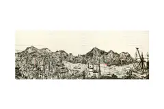 Untitled by Chris Orr, pencil, offered Feb 2024