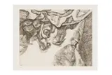 Untitled by Lucian Freud, pencil, offered Feb 2024