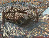 Impressionist tank by John Keane, Oil on canvas, offered Apr 2023