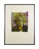 Opposite effect (blinking diana) by John Keane, Monoprint, sold Apr 2023