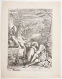 The dream of Aeneas by Salvator Rosa, print (other), offered Mar 2023