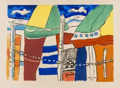 After by Fernand Léger, Lithograph printed in colours, sold Mar 2023