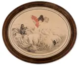 Untitled by Louis Icart, Etching with hand-colouring, sold Mar 2023