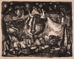 Corrida by Antoni Clavé, Lithograph, offered Mar 2023