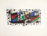 After by Joan Miró, Lithograph, from Joan Miró un Katalonien, sold Mar 2023