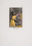 Plate 58 by Salvador Dalí, Drypoint on heliogravure with pochoir, sold Mar 2023