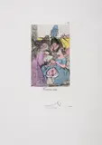 Plate 57 by Salvador Dalí, Drypoint on heliogravure with pochoir, offered Mar 2023