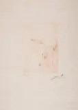 Leonardo da Vinci by Salvador Dalí, Etching, sold Mar 2023