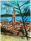 Affich pour Galerie Maurice Garnier by Bernard Buffet, Lithograph printed in colours, sold Mar 2023