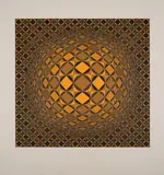 Sann by Victor Vasarely, Screenprint in colours, offered Mar 2023