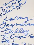 Untitled by Cy Twombly, Offset lithograph printed in colours, sold Mar 2023