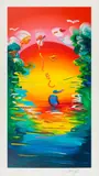 Better World by Peter Max, Screenprint in colours, sold Mar 2023